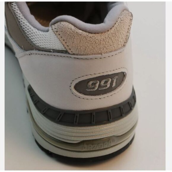 New Balance 991 Men\'s Shoes M991FLB Made in UK Star White England Size 8 New main image 10